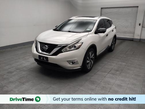 Pearl White 2015 Nissan Murano Platinum