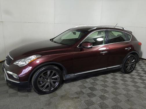 Midnight Garnet 2017 INFINITI QX50 Base