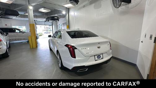 Summit White 2020 Cadillac CT4 Premium Luxury