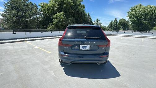 Denim Blue Metallic 2026 Volvo XC60 Plug-In Hybrid Ultra, T8 AWD Electric/Gasoline, Dark