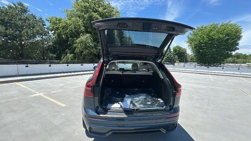 Denim Blue Metallic 2026 Volvo XC60 Plug-In Hybrid Ultra, T8 AWD Electric/Gasoline, Dark