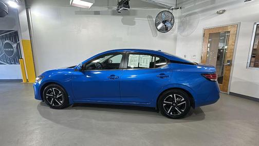 Electric Blue Metallic 2025 Nissan Sentra SV