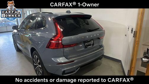 Thunder Grey Metallic 2024 Volvo XC60 B5 Plus Dark Theme