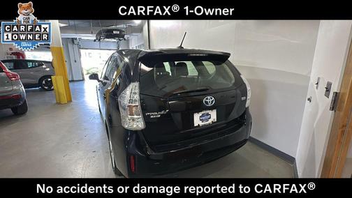 Black 2012 Toyota Prius v Five