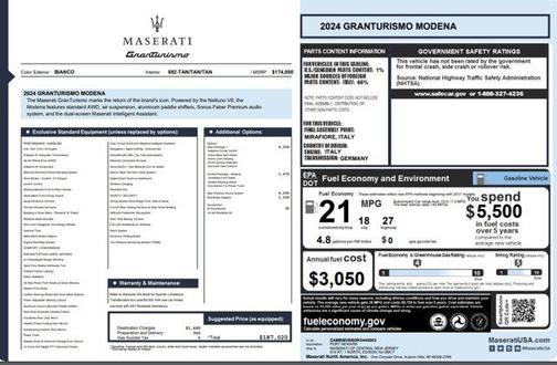2024 Maserati GranTurismo Modena