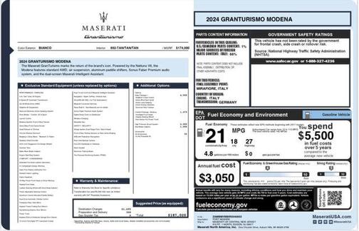 2024 Maserati GranTurismo Modena