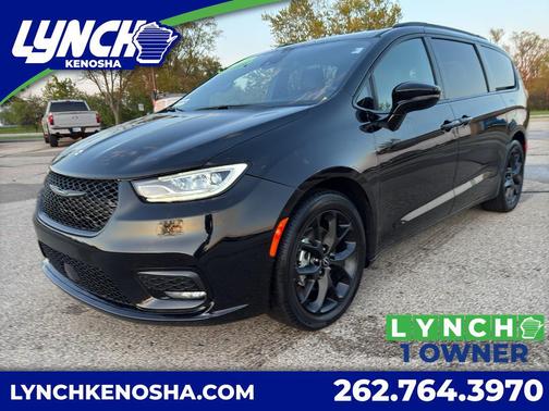 Diamond Black Crystal Pearlcoat 2025 Chrysler Pacifica Limited