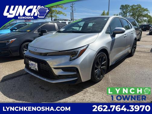 Classic Silver Metallic 2024 Toyota Corolla SE