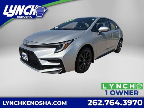 Classic Silver Metallic 2024 Toyota Corolla SE