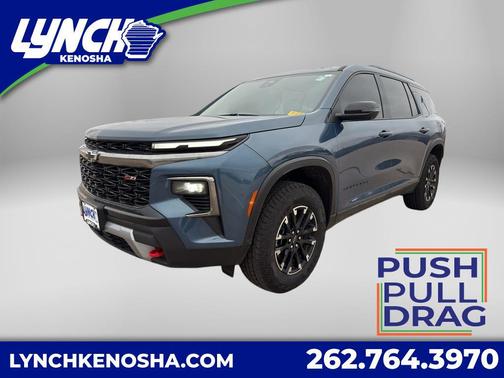 Lakeshore Blue Metallic 2025 Chevrolet Traverse AWD Z71