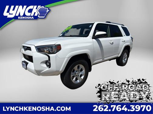 Super White 2021 Toyota 4Runner SR5