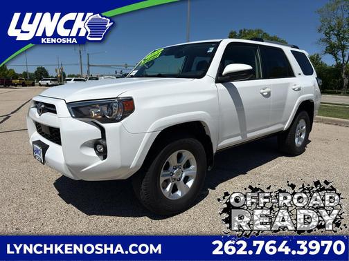 Super White 2021 Toyota 4Runner SR5