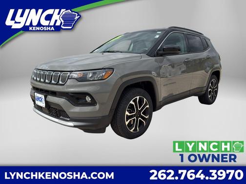 Sting-Gray Clearcoat 2022 Jeep Compass Limited