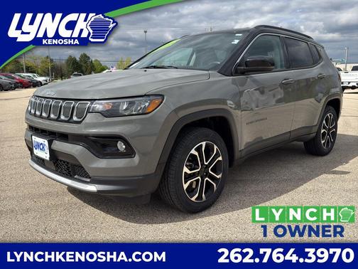 Sting-Gray Clearcoat 2022 Jeep Compass Limited