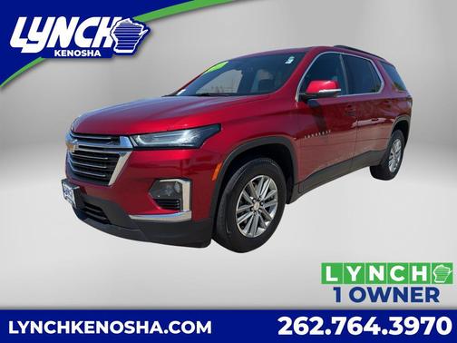 Radiant Red Tintcoat 2023 Chevrolet Traverse LT Cloth