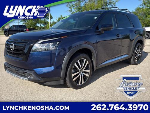 Deep Ocean Blue Pearl 2023 Nissan Pathfinder Platinum FWD