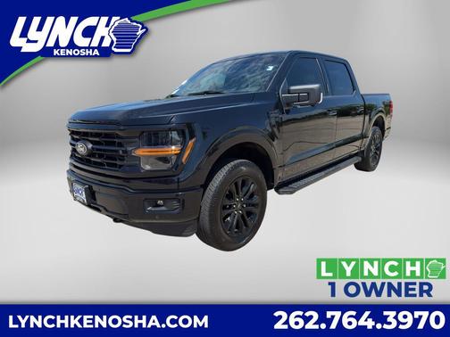 Agate Black Metallic 2024 Ford F-150 XLT