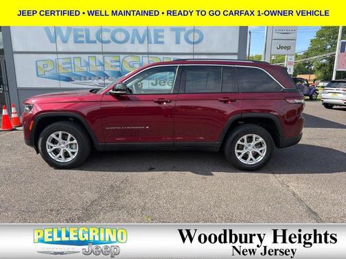 Velvet Red Pearlcoat 2023 Jeep Grand Cherokee Limited