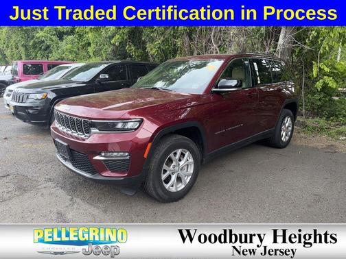 Velvet Red Pearlcoat 2023 Jeep Grand Cherokee Limited