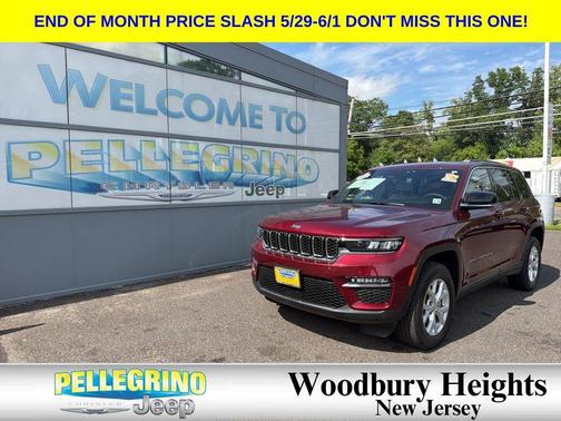 Velvet Red Pearlcoat 2023 Jeep Grand Cherokee Limited