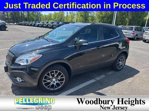 Carbon Black Metallic 2016 Buick Encore Sport Touring