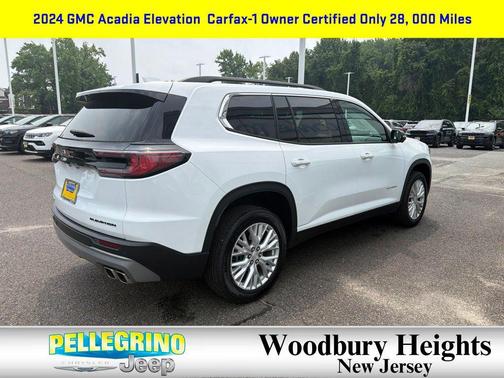 Summit White 2024 GMC Acadia FWD Elevation