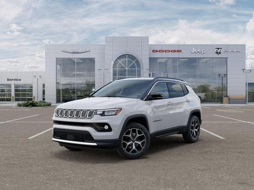 White 2026 Jeep Compass Limited