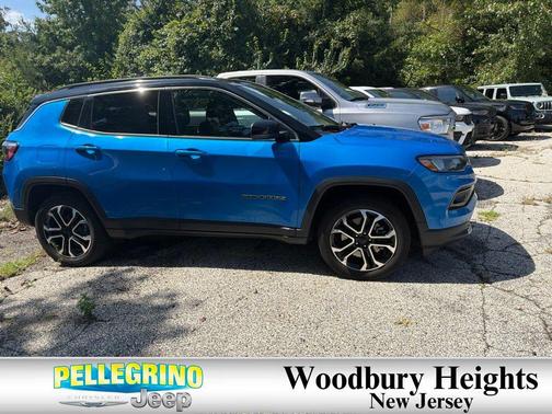 Laser Blue Pearlcoat 2023 Jeep Compass Limited