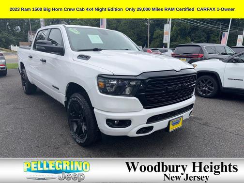 Bright White Clearcoat 2023 RAM 1500 Big Horn/Lone Star