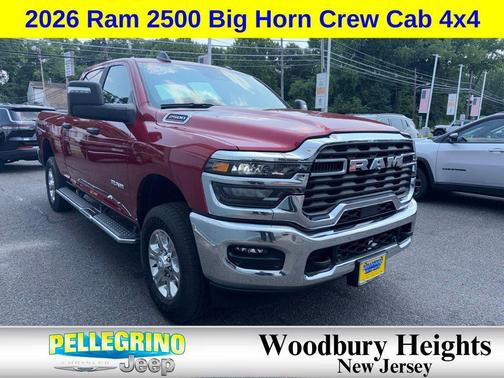 Red 2026 RAM 2500 Big Horn Crew Cab 4x4 6'4' Box
