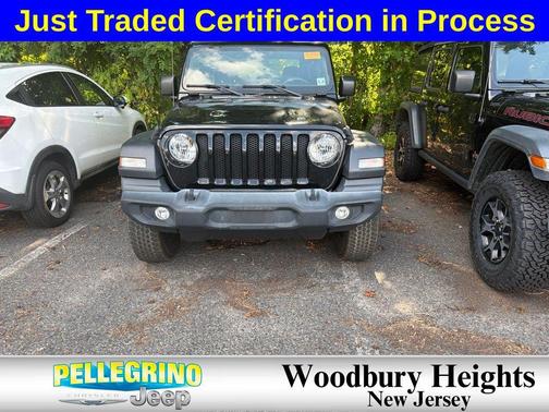 Black Clearcoat 2020 Jeep Wrangler Sport