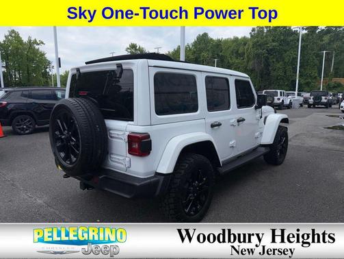 Bright White Clearcoat 2021 Jeep Wrangler Unlimited 4xe Sahara