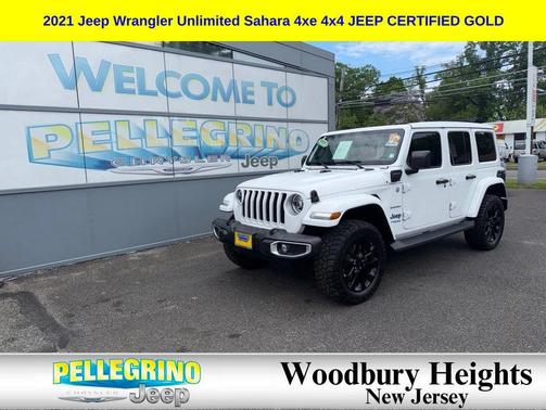 Bright White Clearcoat 2021 Jeep Wrangler Unlimited 4xe Sahara