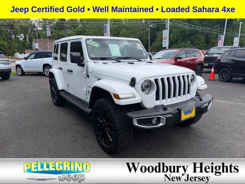 Bright White Clearcoat 2021 Jeep Wrangler Unlimited 4xe Sahara