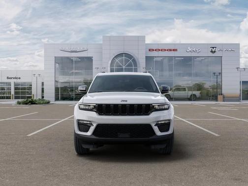 Bright White Clearcoat 2025 Jeep Grand Cherokee Limited