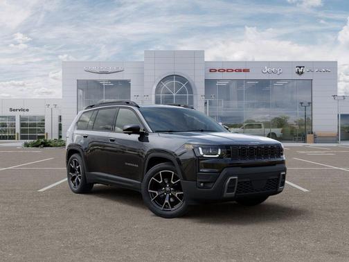 Diamond Black Crystal Pearlcoat 2026 Jeep Cherokee Overland