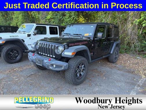 Black Clearcoat 2019 Jeep Wrangler Unlimited Rubicon