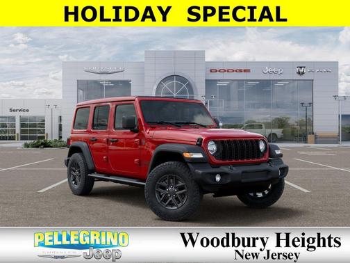 Firecracker Red Clearcoat 2025 Jeep Wrangler Sport S