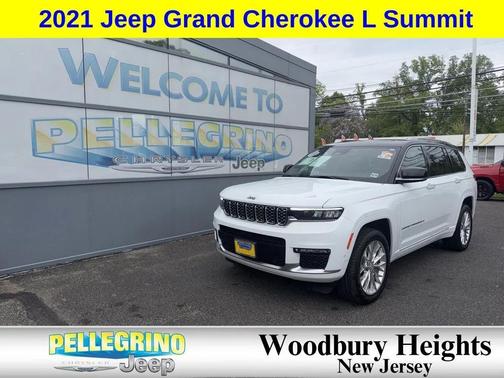 Bright White Clearcoat 2021 Jeep Grand Cherokee L Summit