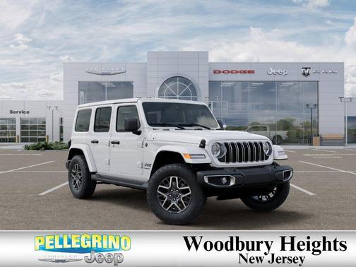 bright white clearcoat 2026 Jeep Wrangler 4-Door Sahara 4x4