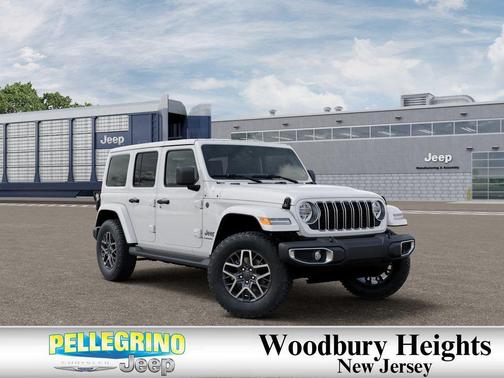 bright white clearcoat 2026 Jeep Wrangler 4-Door Sahara 4x4