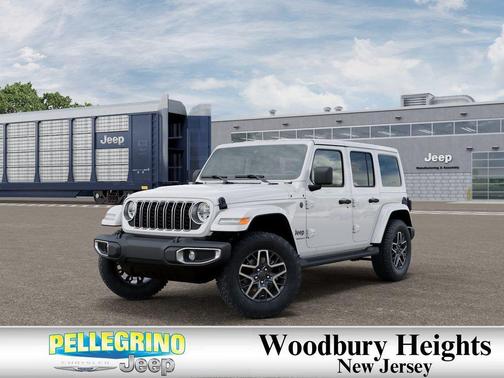 bright white clearcoat 2026 Jeep Wrangler 4-Door Sahara 4x4