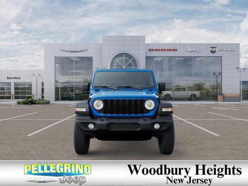Hydro Blue Pearlcoat 2025 Jeep Wrangler Sport S