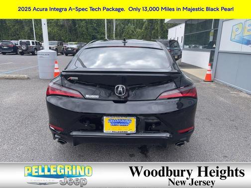 Majestic Black Pearl 2025 Acura Integra A-SPEC Technology