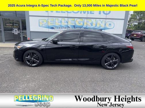 Majestic Black Pearl 2025 Acura Integra A-SPEC Technology