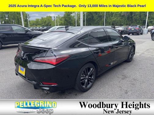 Majestic Black Pearl 2025 Acura Integra A-SPEC Technology