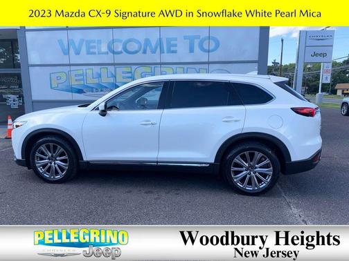 Snowflake White Pearl Mica 2023 Mazda CX-9 Signature