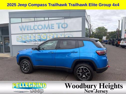 Hydro Blue Pearlcoat 2025 Jeep Compass Trailhawk