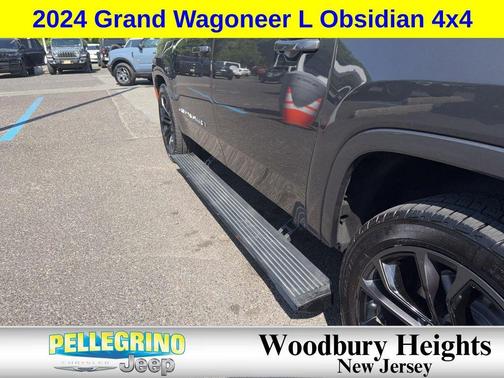 Baltic Gray Metallic Clearcoat 2024 Jeep Grand Wagoneer L Series II 4x4