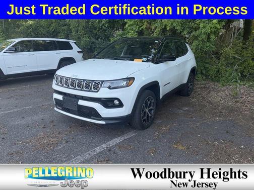 Bright White Clearcoat 2024 Jeep Compass Limited